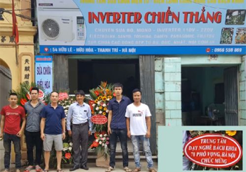 Chúc mừng học viên đã mở cửa hàng và khởi đầu sự nghiệp mới